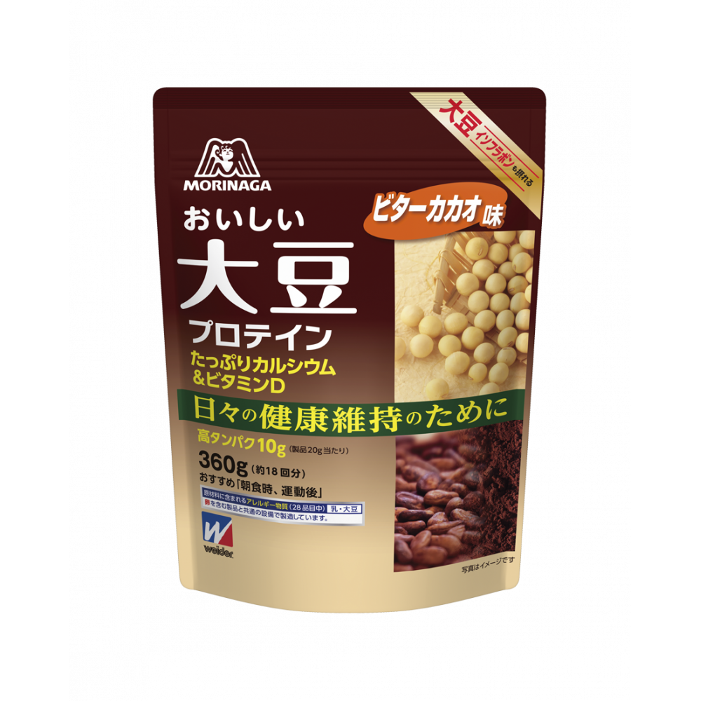 商品写真：おいしい大豆プロテイン＜ビターカカオ味＞