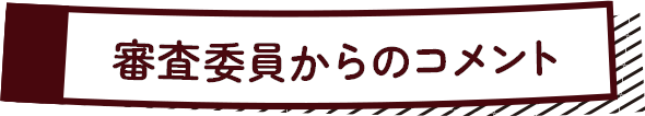 審査委員からのコメント