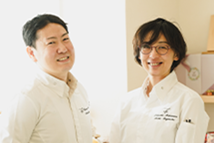 菅原聡倫 氏と菅原まみ 氏