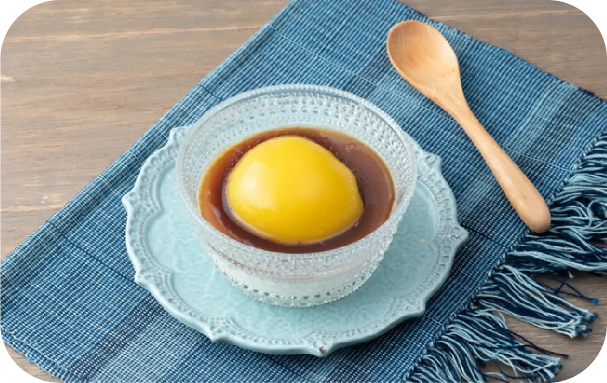 お月見ゼリー写真