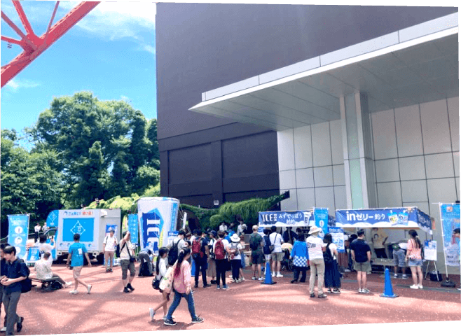 東京タワーの暑さ対策啓発イベントに、出展しました。