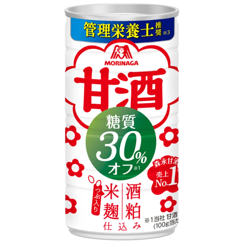 甘酒（缶）糖質30％オフ 185g×30缶