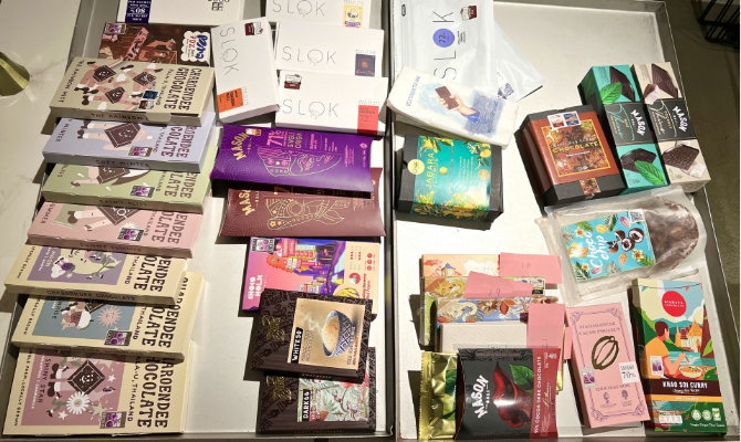 世界各地のチョコレート