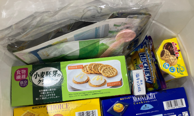 お持ち帰りの森永ダイレクトストアの商品や森永製菓のお菓子