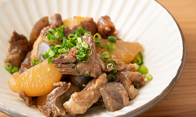 牛すじと大根の煮込み