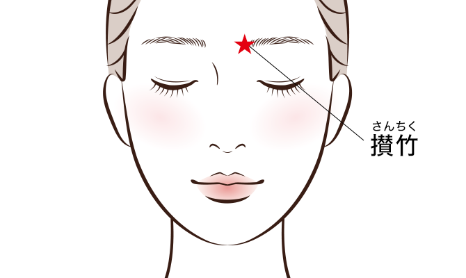 攅竹（さんちく）