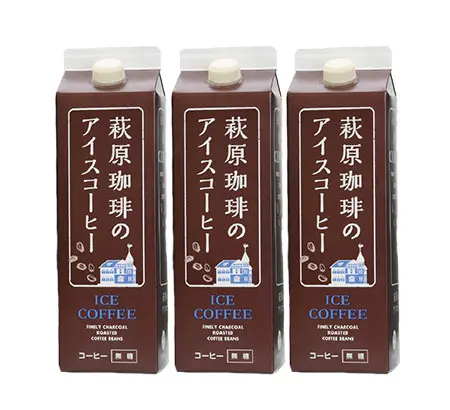萩原珈琲のアイスコーヒー