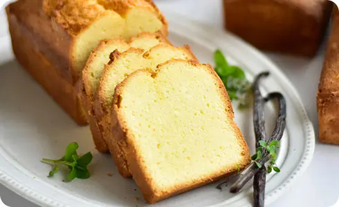パウンドケーキやフィナンシェと一緒に