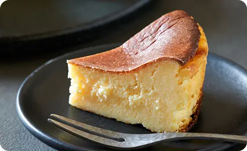 チーズケーキと一緒に