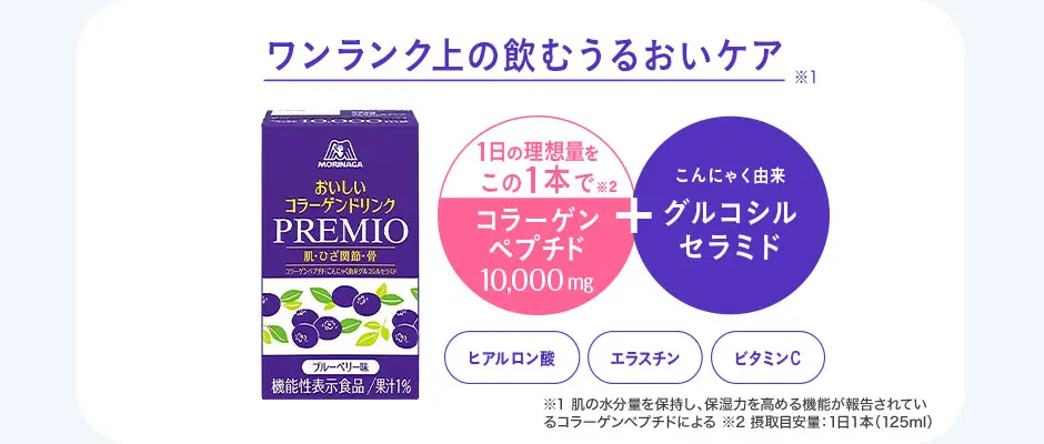 ワンランク上の飲むうるおいケア