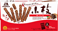 森永製薬のお菓子パッケージ
