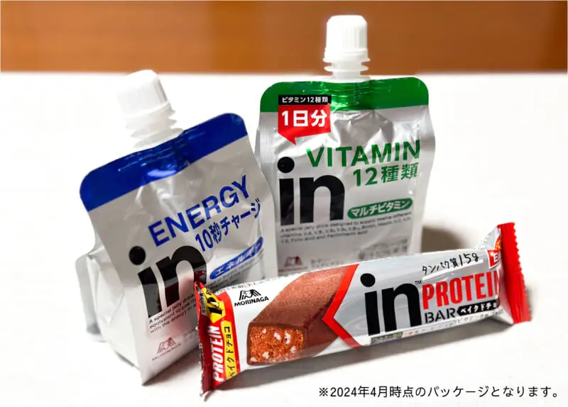 「in ゼリー」※2024年4月時点のパッケージとなります。