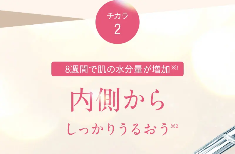 チカラ2 内側からしっかりうるおう