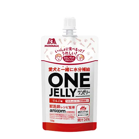 ワンゼリー パウチ with ドッグ＜りんご味＞ 120g×6袋