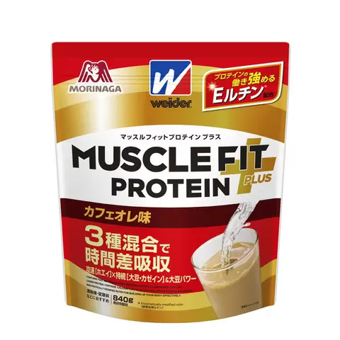 マッスルフィットプロテイン プラス ＜カフェオレ味＞ 840g