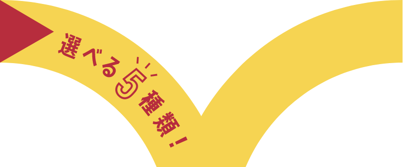 選べる5種類！