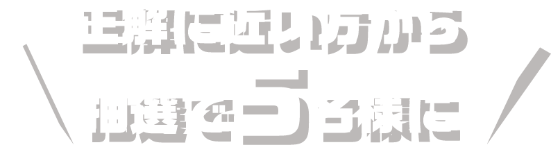 正解に近い方から抽選で5名様に