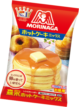 ホットケーキミックスパッケージ