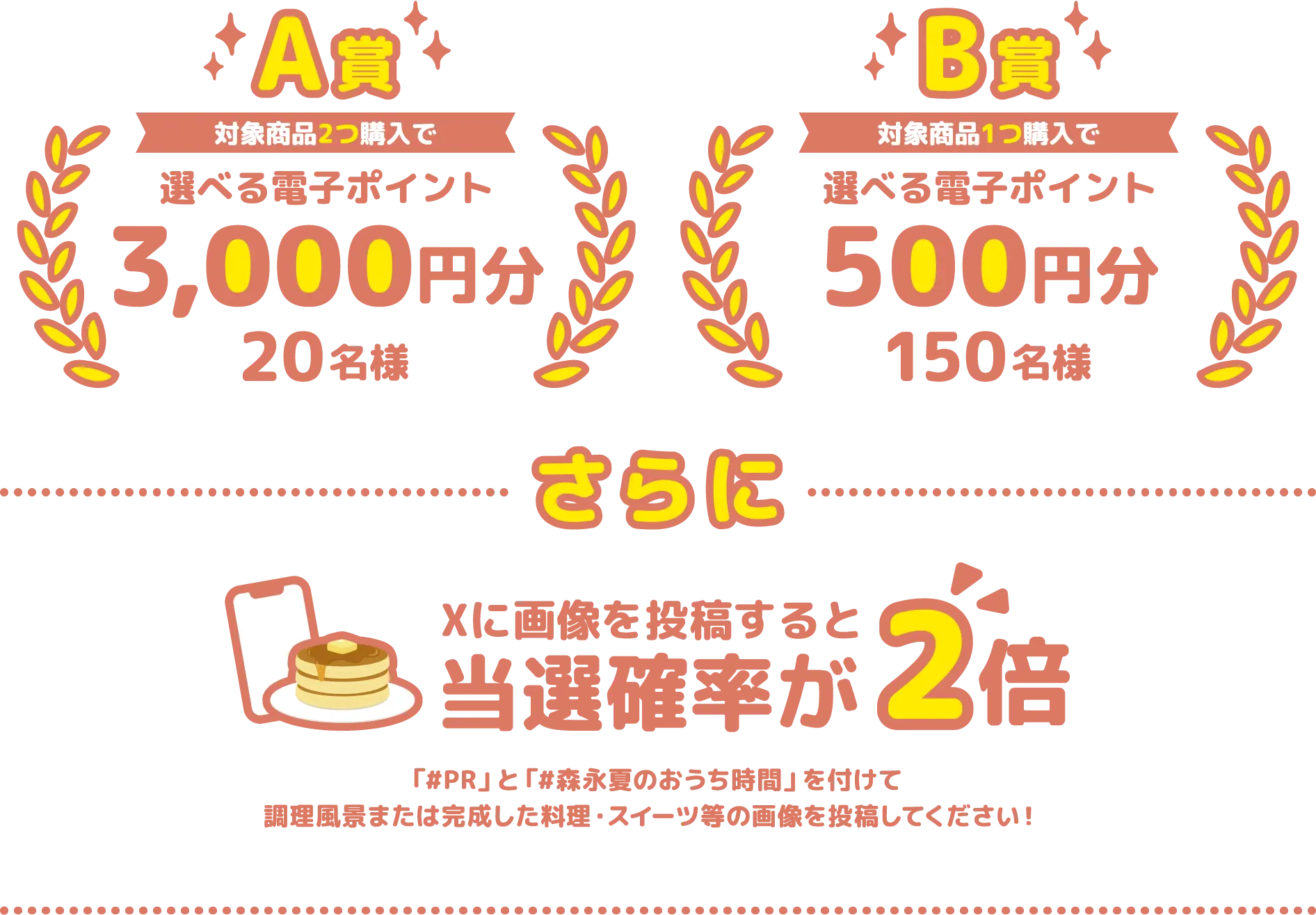 森永の製菓材料で夏のおうち時間を楽しもうキャンペーン
