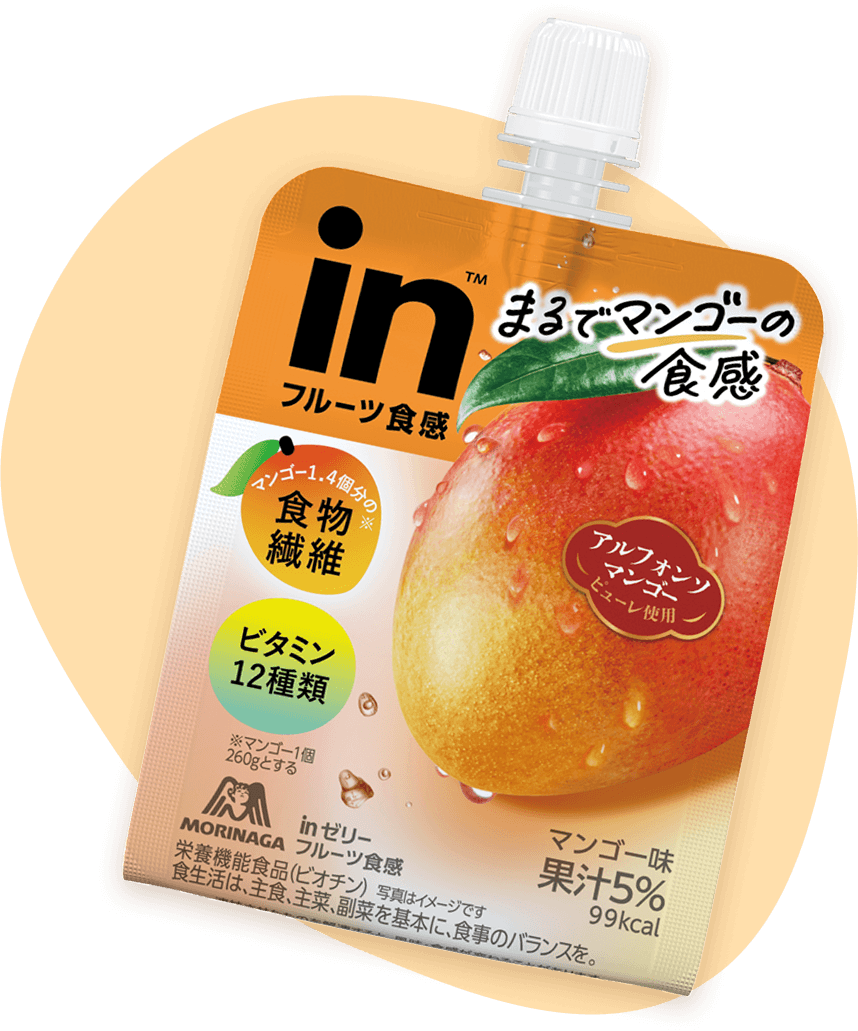 inゼリー まるでマンゴーの食感
