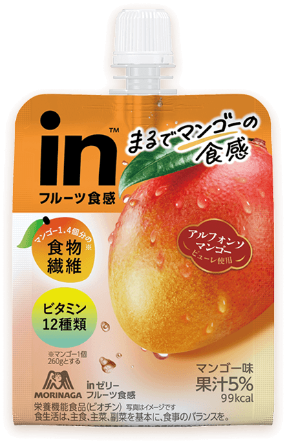 inゼリー まるでマンゴーの食感