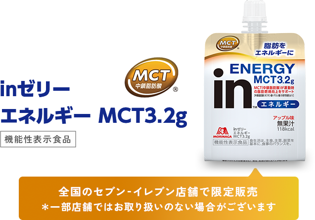 inゼリー エネルギー MCT3.2g