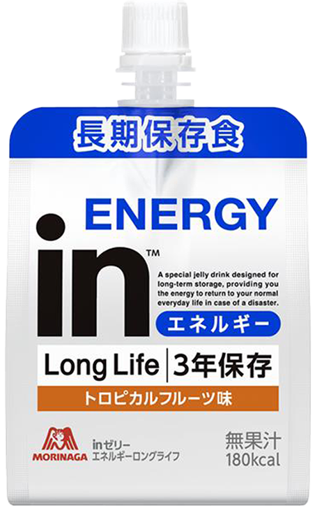 >防災備蓄用のinゼリー