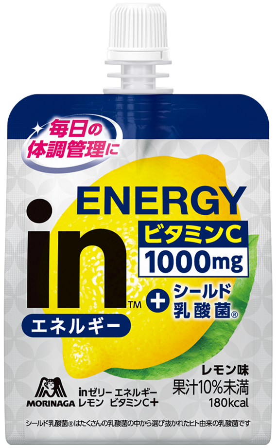 inゼリー エネルギーレモン ビタミンC+｜in｜森永製菓株式会社