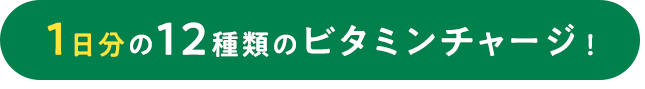 １日分の１2種類のビタミンチャージ！