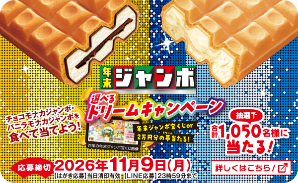 年末ジャンボ　選べるドリームキャンペーン