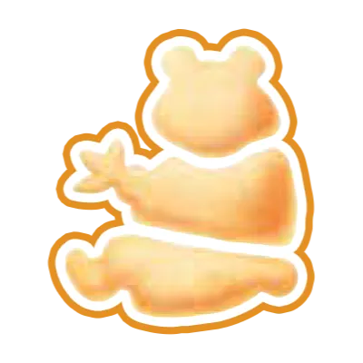 パンダ3個型
