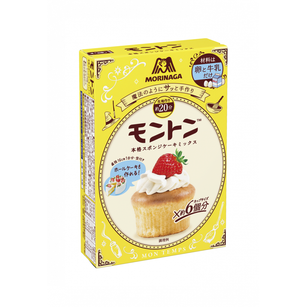 商品写真：モントンスポンジケーキミックス＜プレーン＞