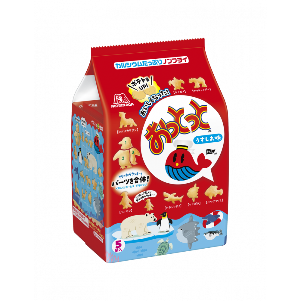 商品写真：おっとっと＜うすしお味＞5袋入
