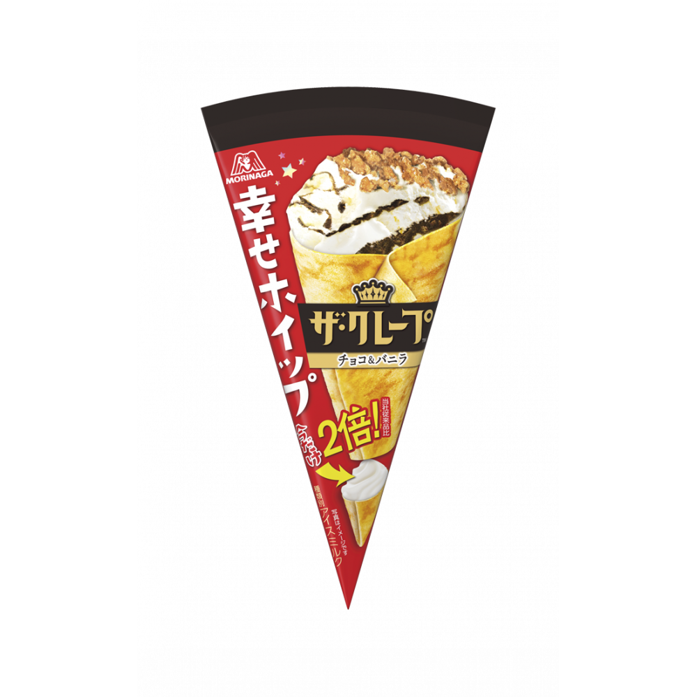 商品写真:ザ・クレープ<チョコ&バニラ>