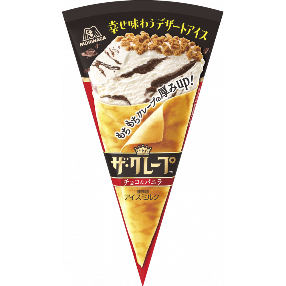 商品写真:ザ・クレープ<チョコ&バニラ>