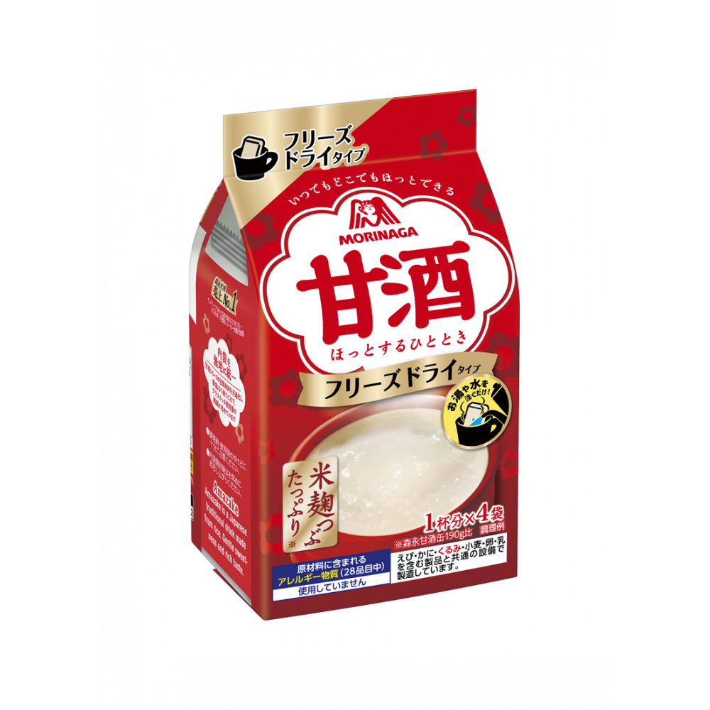 商品写真：甘酒フリーズドライ４袋入