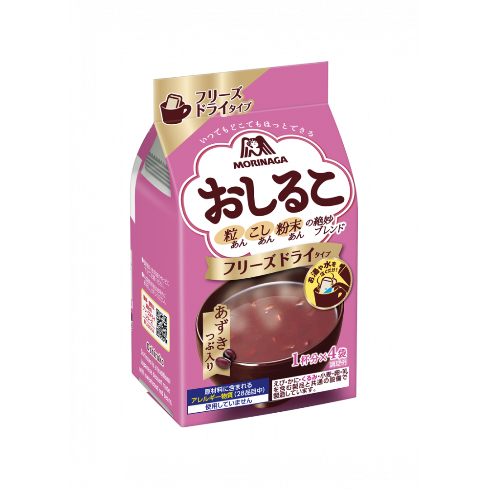 商品写真：おしるこフリーズドライ４袋入