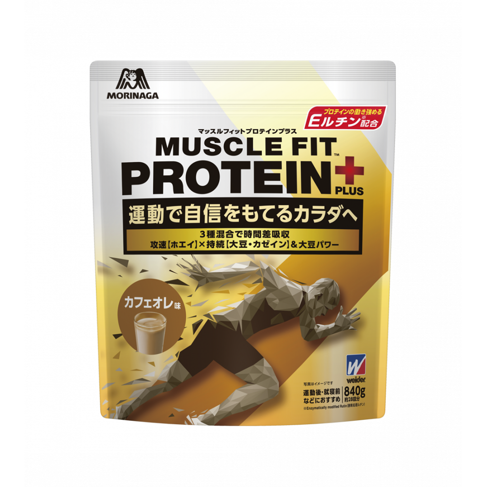 商品写真:マッスルフィットプロテインプラス<カフェオレ味>