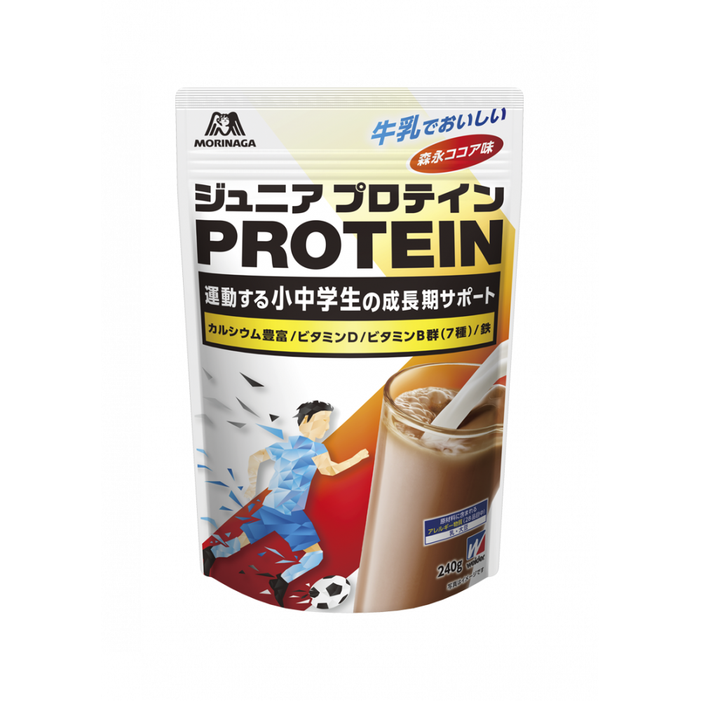 商品写真：ジュニアプロテイン森永ココア味