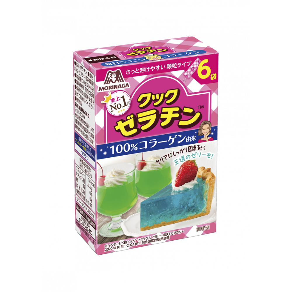 商品写真：クックゼラチン６袋入