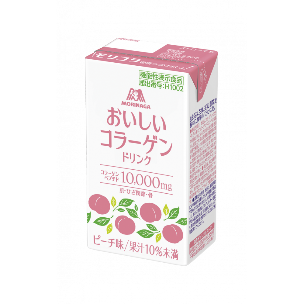 森永 おいしいコラーゲンドリンク ピーチ味 24本入 森永製菓 コラーゲン 10000mg 24本 おいしいコラーゲンドリンク 125ml
