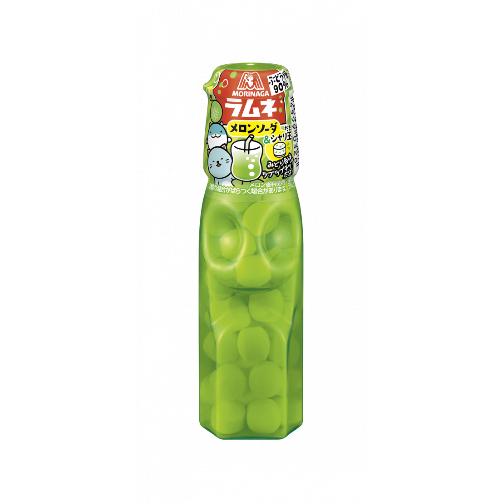 商品写真：ラムネ＜メロンソーダ＆シャリ玉＞