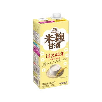 森永のやさしい米麹甘酒１０００ｍｌ 飲料 食品 商品情報 森永製菓株式会社