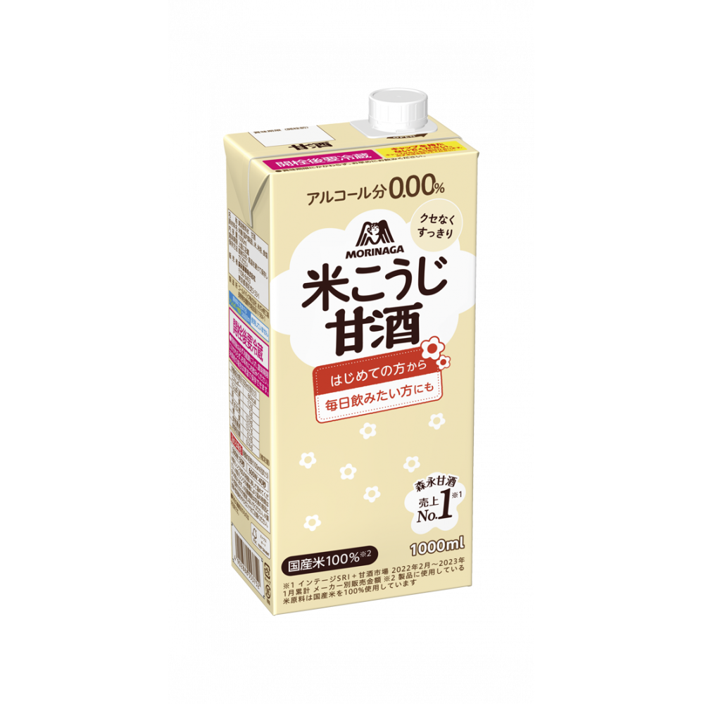 商品写真：森永のやさしい米麹甘酒１０００ｍｌ
