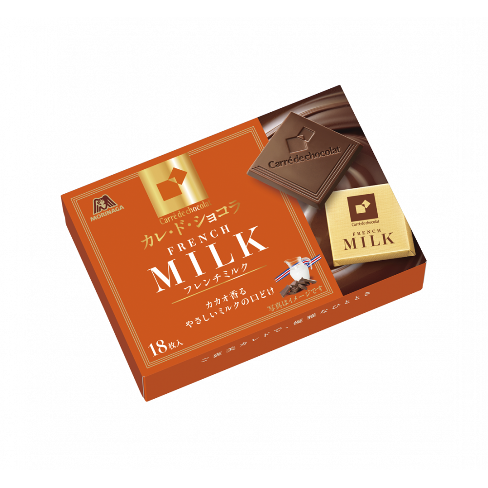 カレ・ド・ショコラ＜フレンチミルク＞ | チョコレート | 菓子 | 森永