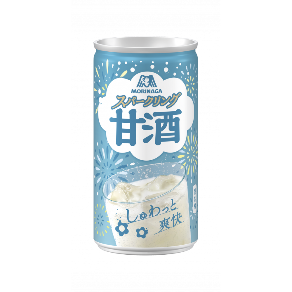 商品写真：スパークリング甘酒１９０ｍｌ　期間限定缶