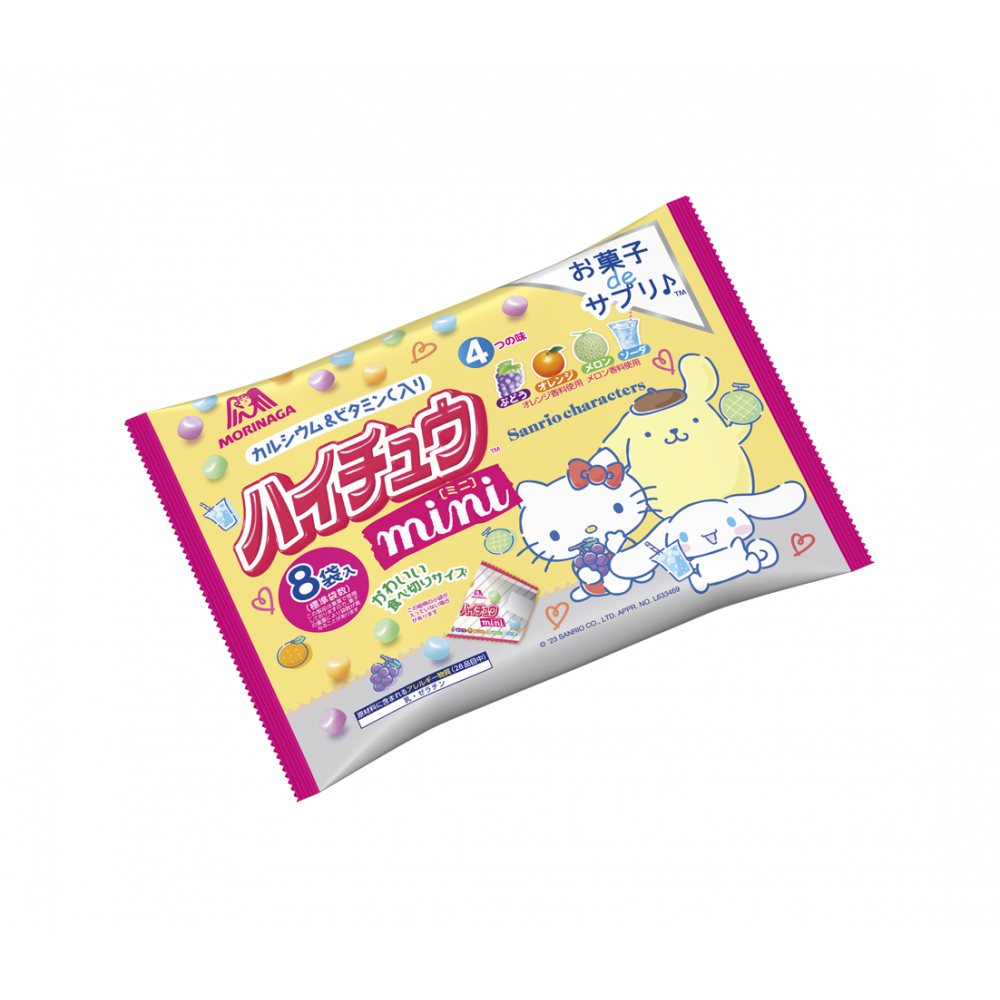 メカニカル YCx森永製菓 ８０Ｇ ハイチュウミニプチパック×64個【xw】【送料無料（沖縄は別途送料）】