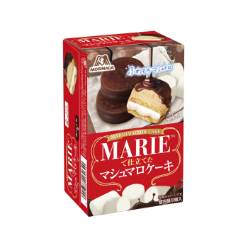 マリーで仕立てたマシュマロケーキ ビスケット 菓子 森永製菓株式会社