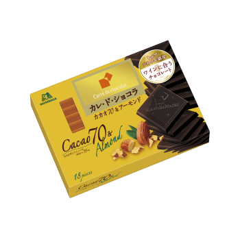 カレ ド ショコラ カカオ７０ アーモンド チョコレート 菓子 商品情報 森永製菓株式会社