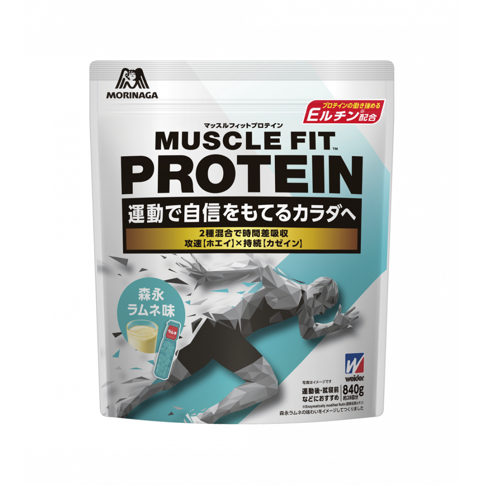 商品写真：マッスルフィットプロテイン＜森永ラムネ味＞